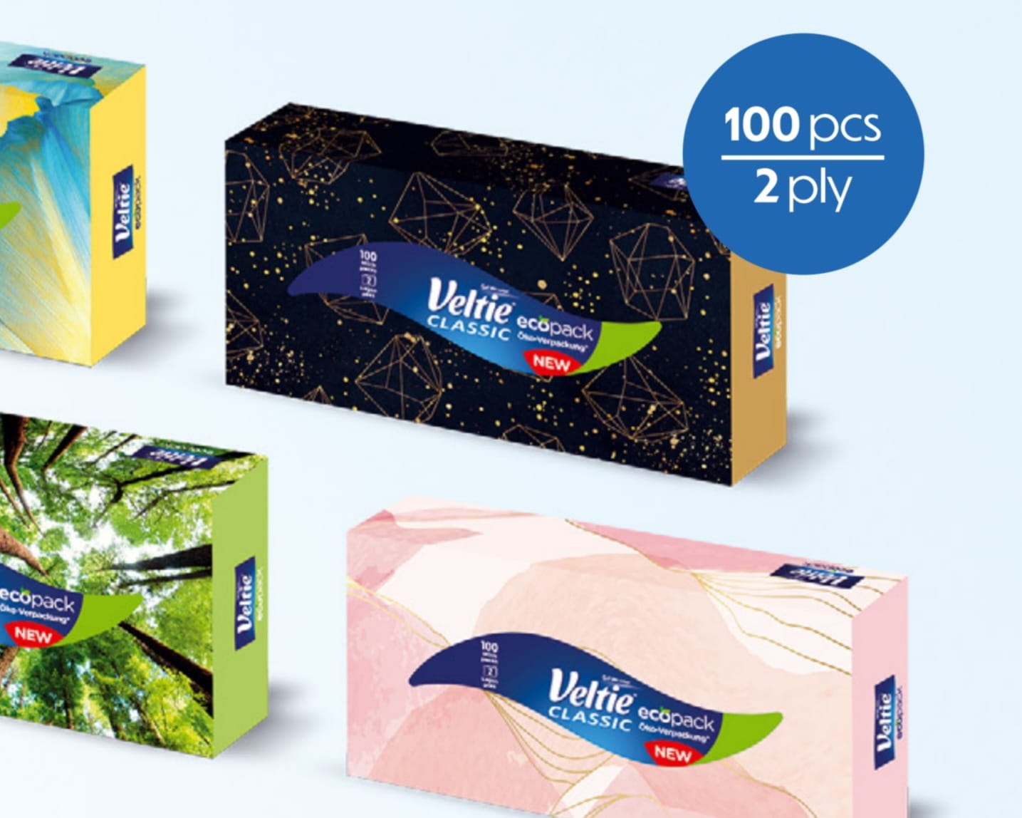 Kosmetiktücher Veltie Classic