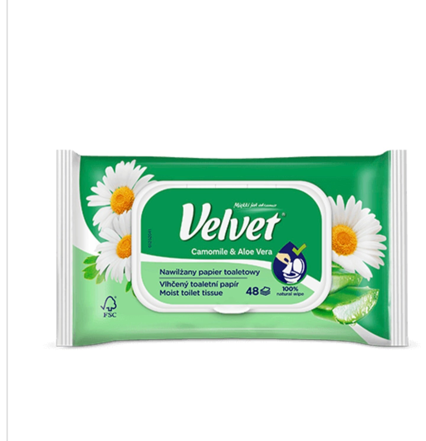 Toilettenpapier feucht, Kamille & Aloe